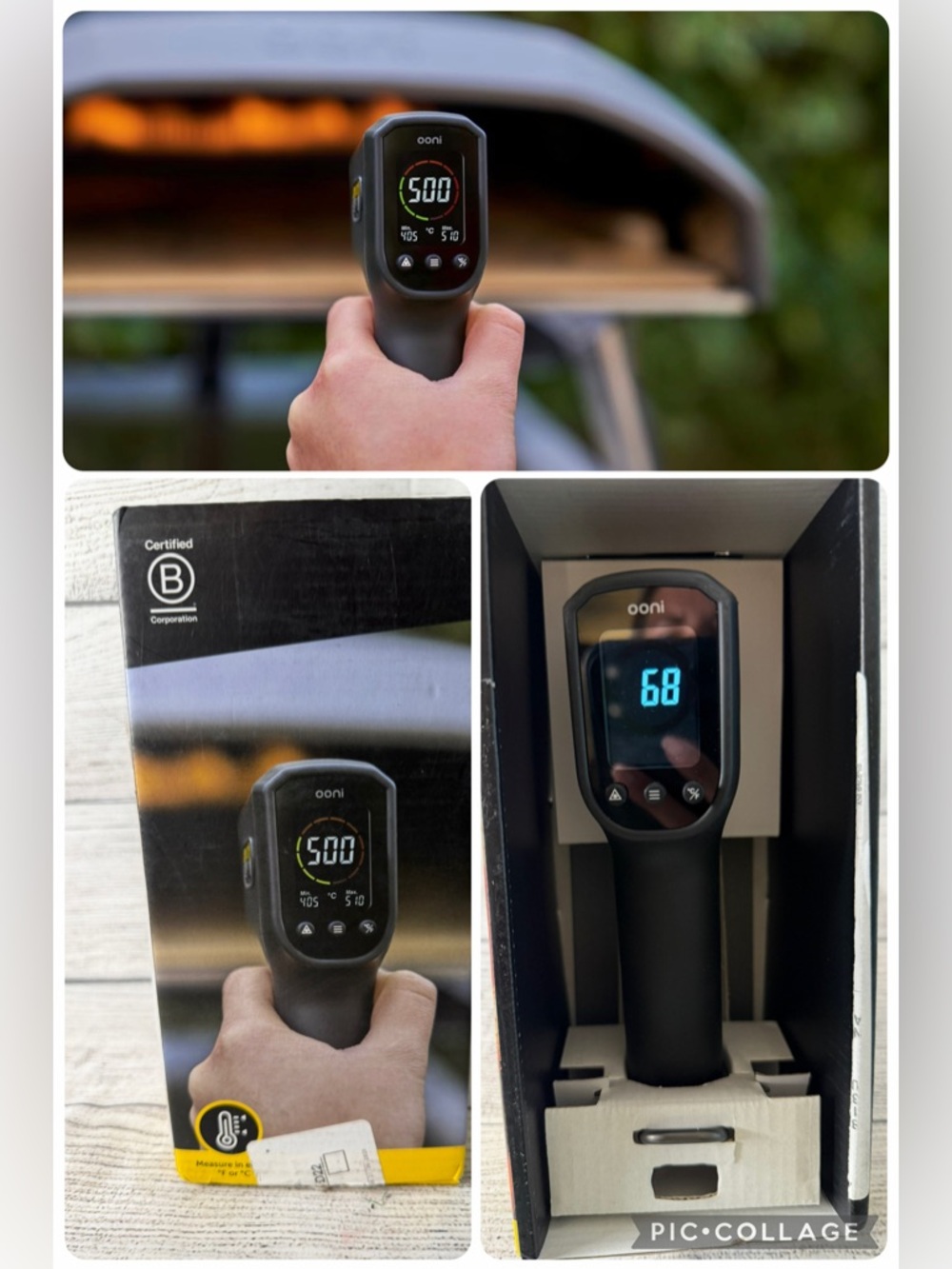 Ooni Digital Infrared Thermometer - Black